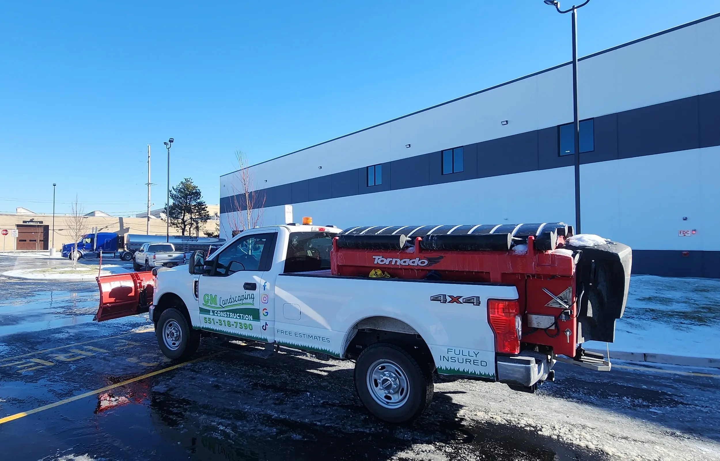 GM Landscaping Truck